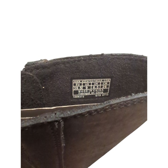 Keen Zurich Tall Knee High Winter Wedge Side Zip Riding Women Boots Sz 9 - Picture 7 of 7